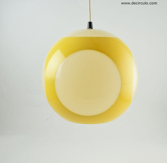 Lámpara colgante UFO de la era espacial de Luigi Colani