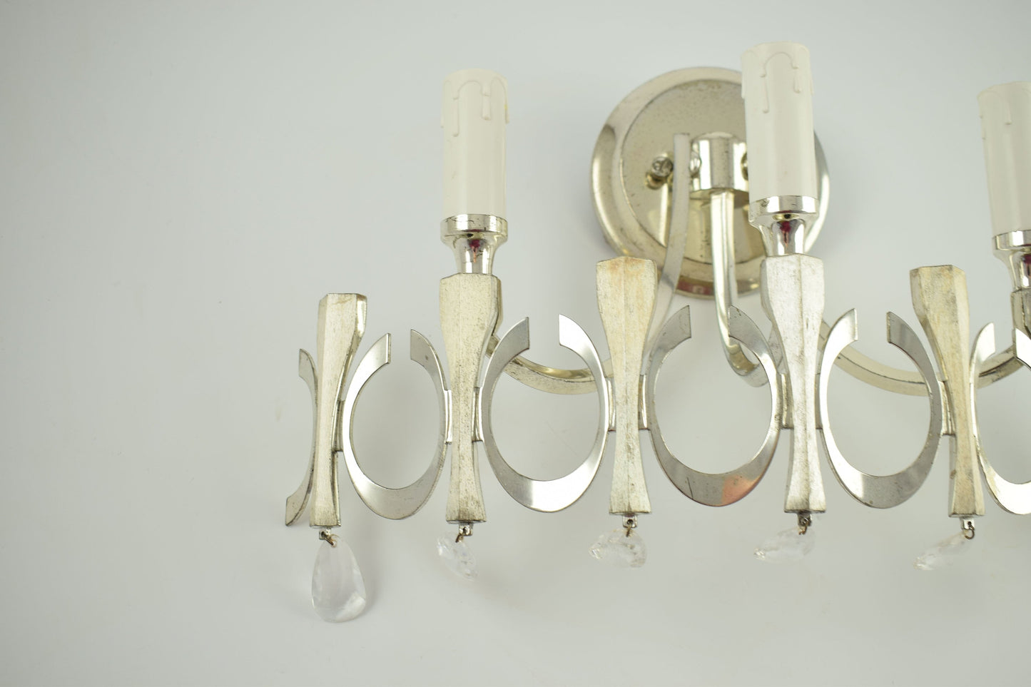 Gaetano Sciolari Mid Century Moderne schanswandverlichting, modernistische wandlamp in Hollywood-stijl