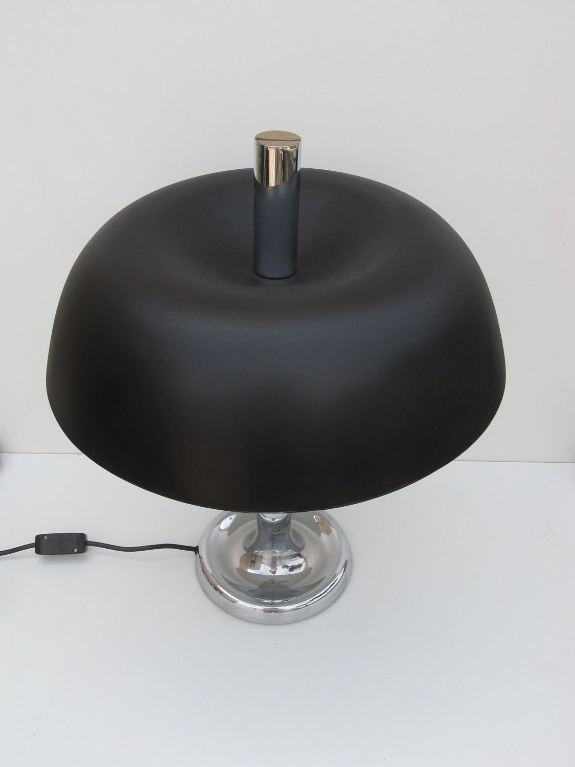 Lámpara de mesa de escritorio grande Hillebrand Alemania años 70 Tischleuchte