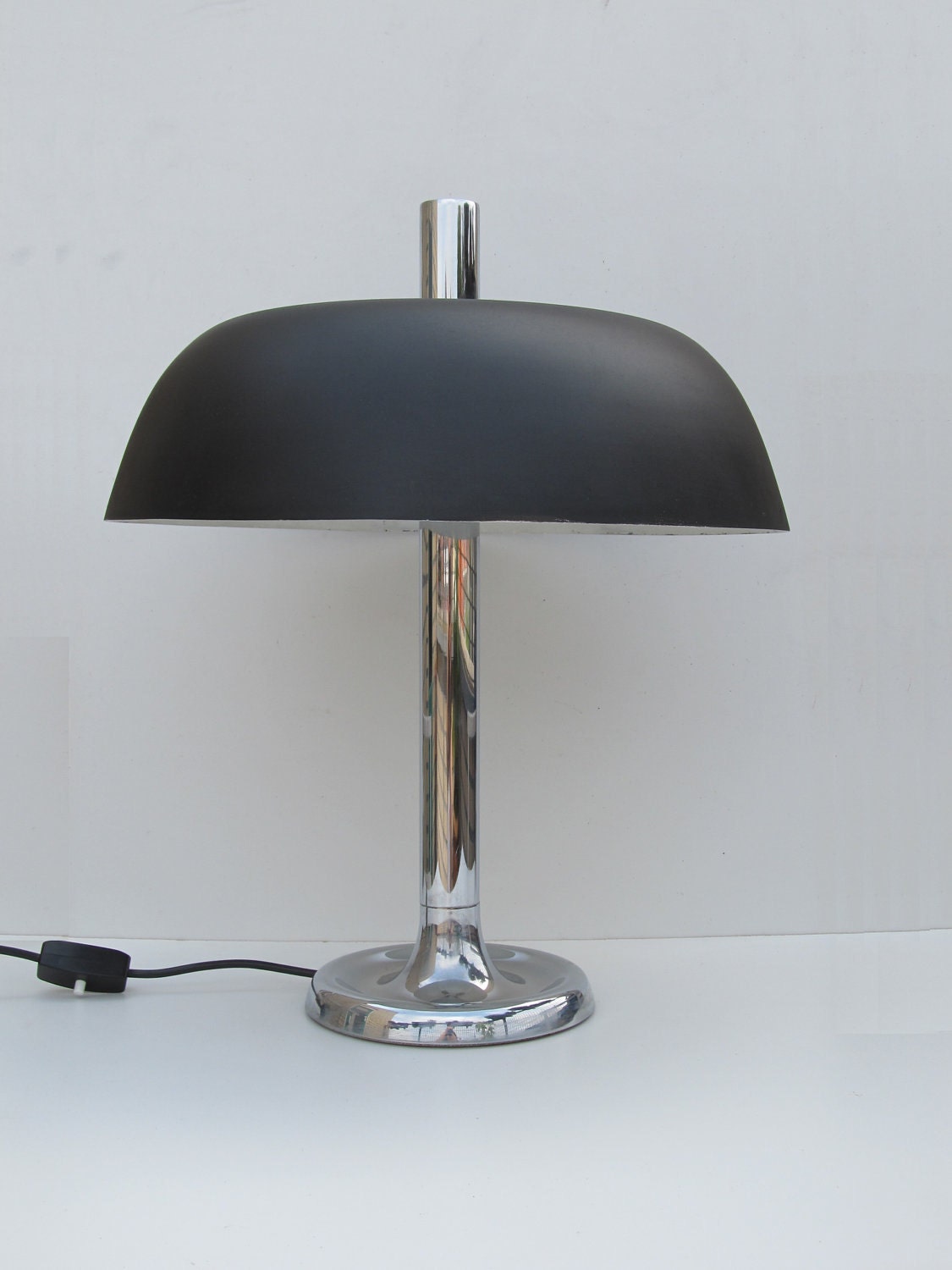 Lámpara de mesa de escritorio grande Hillebrand Alemania años 70 Tischleuchte