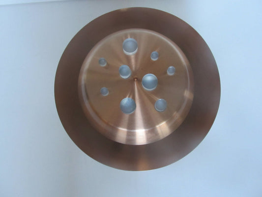 Lámpara de techo de diseño Raak Amsterdam que también se puede utilizar como lámpara colgante de los años 60