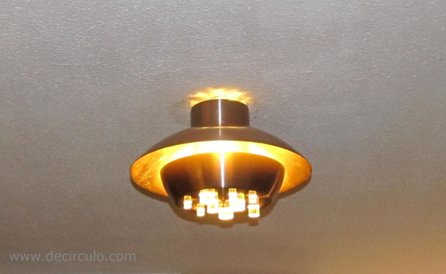 Raak amsterdam design plafondlamp b 1243 kan ook gebruikt worden als hanglamp jaren 60