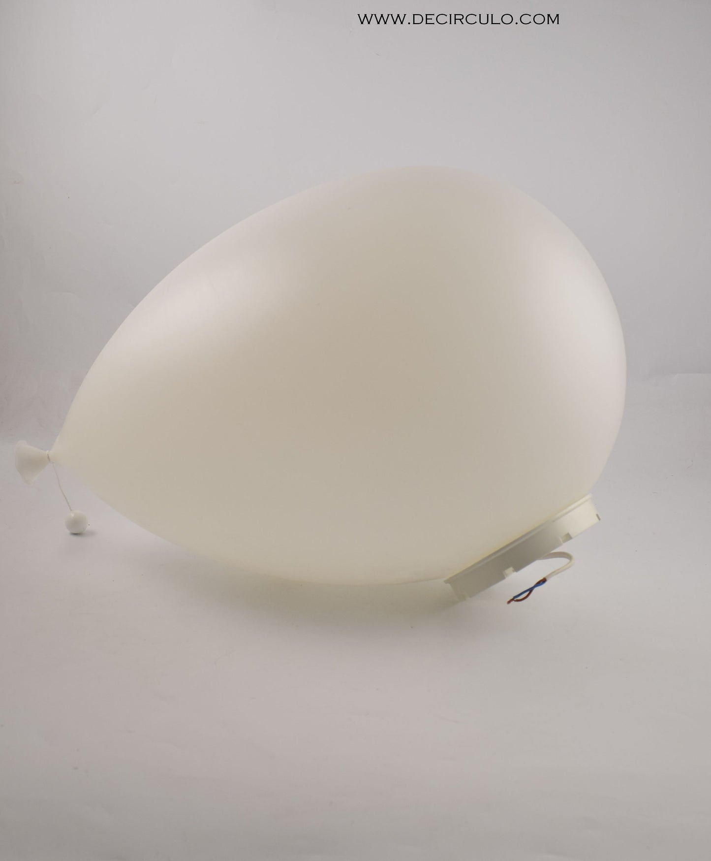 Lámpara de pared/techo Balloon de diseño blanco o lámpara de mesa versión XL de ik (NO BILUMEN)