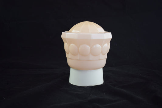 Art Deco Thabur Lamp Den Haag Nederland Jaren 30 oudroze Nederlandse Plafondlamp