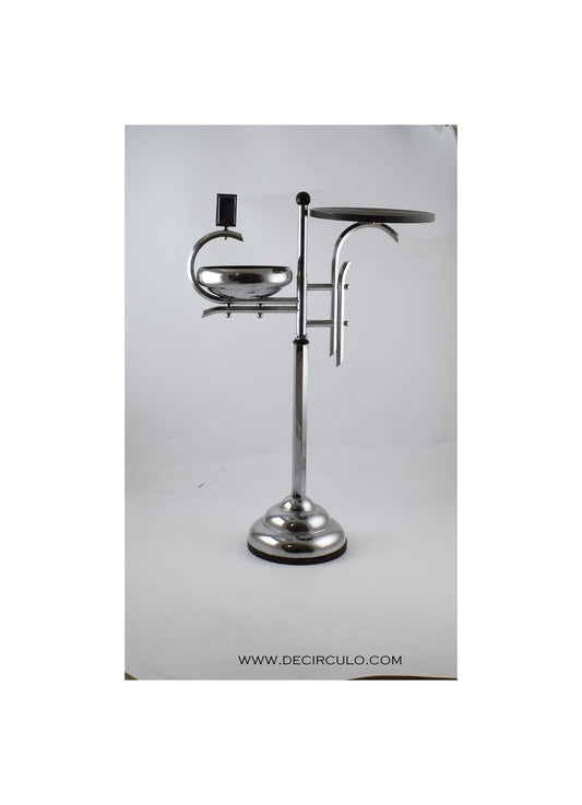 Cenicero de mesa auxiliar Art Déco Demeyere años 30