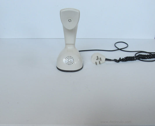 Witte Ericofon beroemde moderne telefoon uit het midden van de eeuw van Ericsson