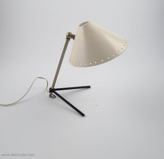 Lámpara Pinocho o lámpara pinokkio de H.Busquet de hala icono industrial minimalista de los años cincuenta