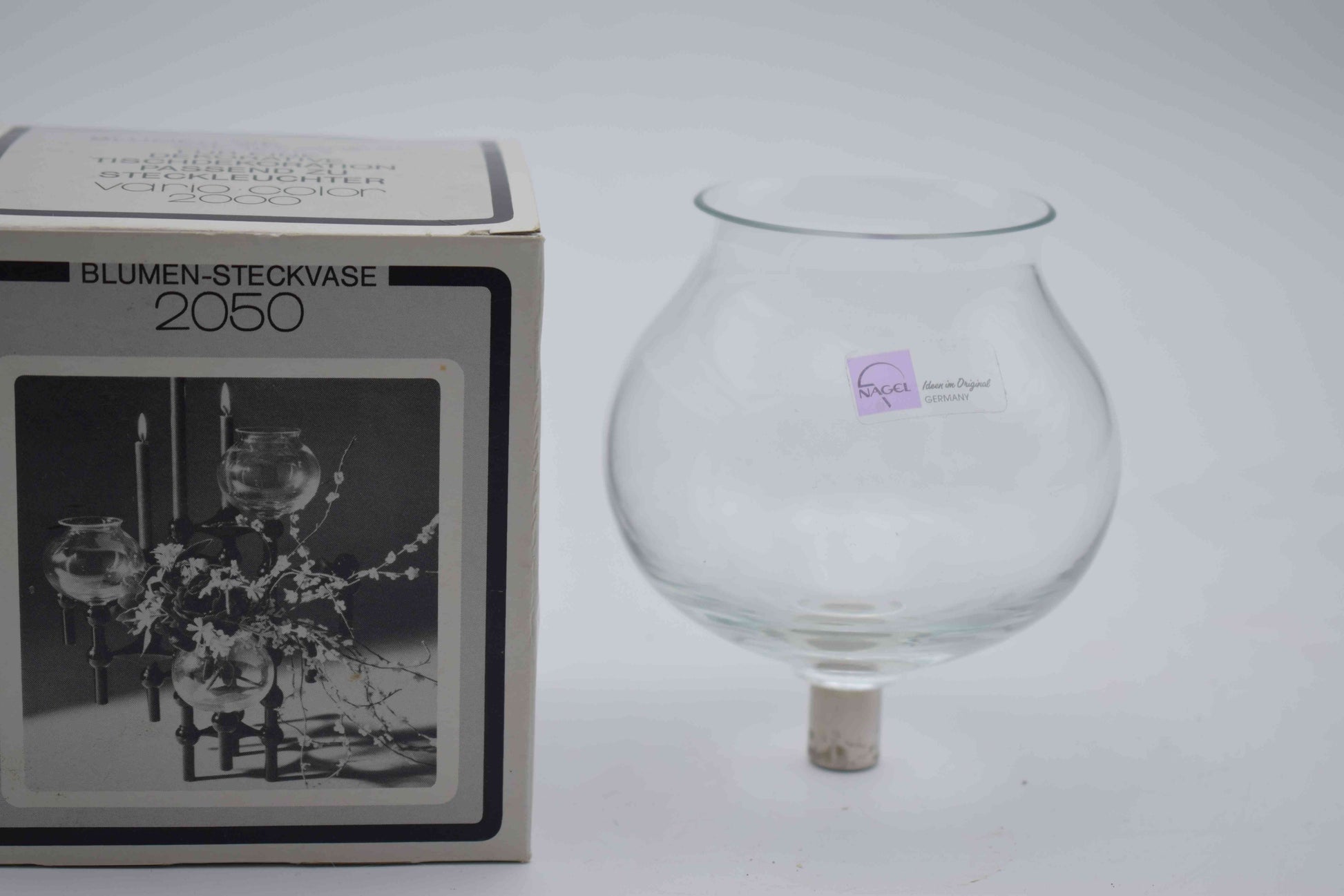 nagel candle holders, nagel bmf vase, steck vase 2050, nagel bmf items, real vintage item, collectors item, stoffi nagel bmf, flower vase decor, gift candle flower, space age 1960s, chanel lauren armani, Dior Mendini versace, alessi mccartney