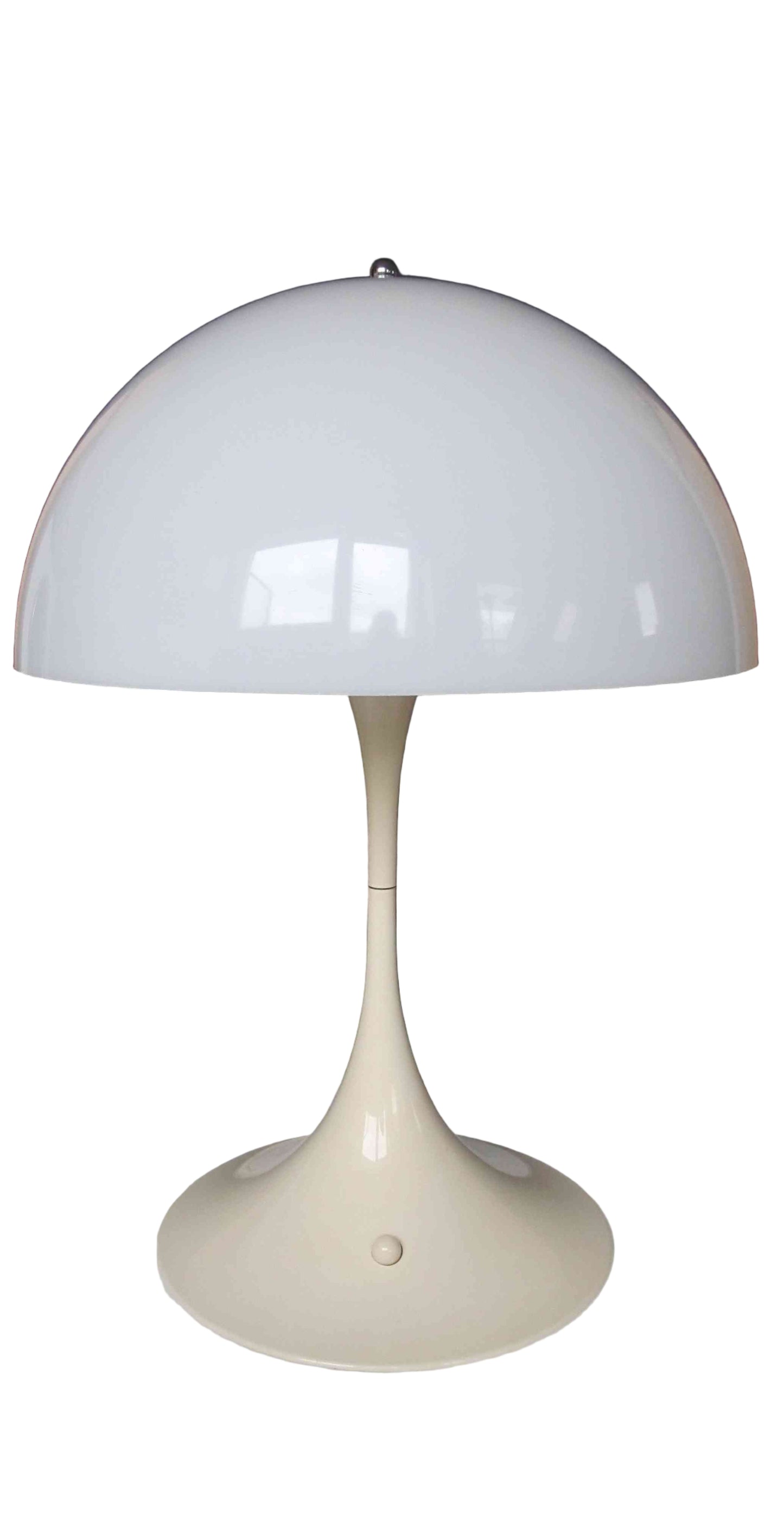Panthella Verner Panton table Lamp for Louis Poulsen Denmark, The original 1970s with light switch at the bottom