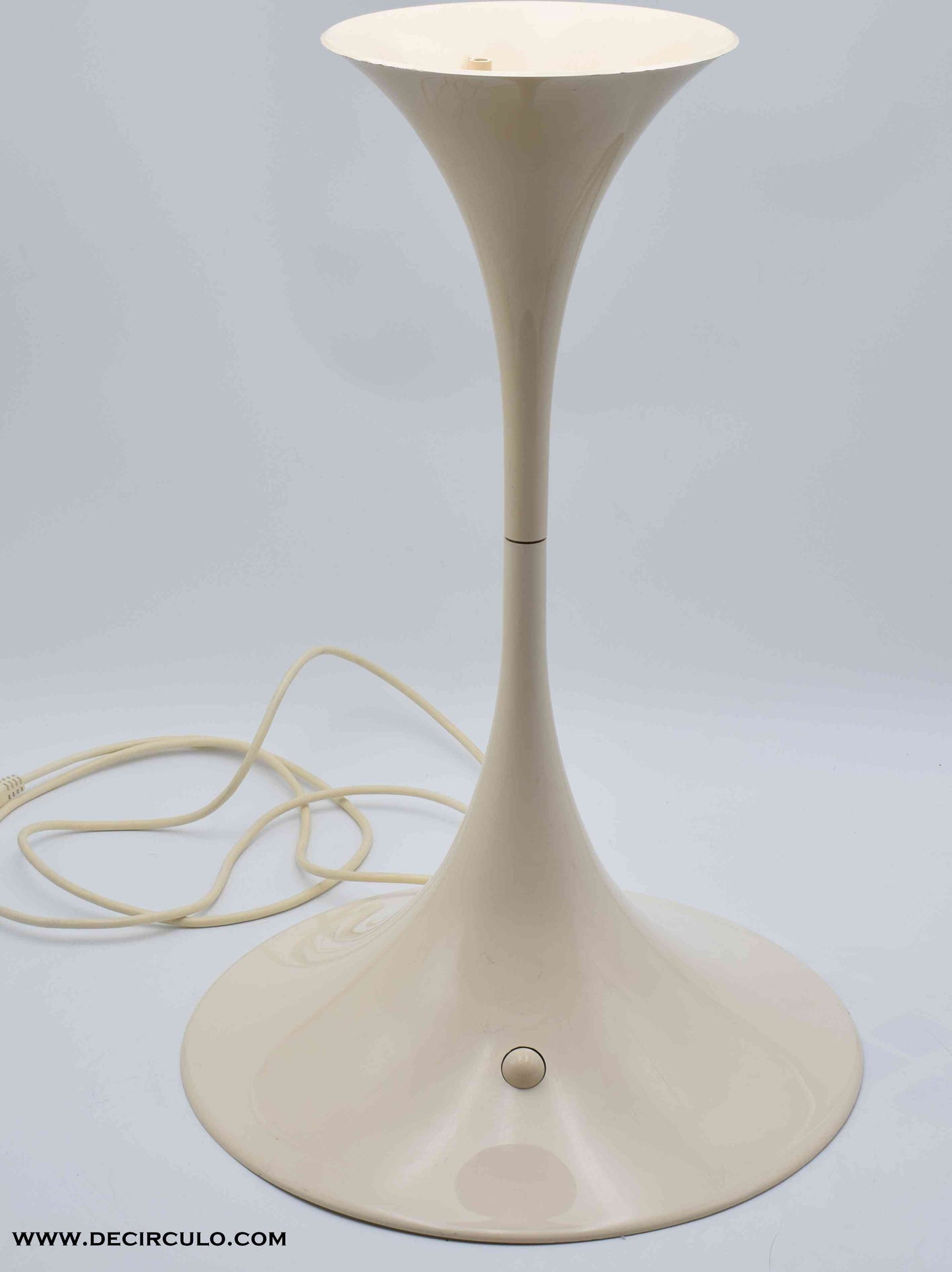 scandinavian, kartell, mid century modern, colombo, table, eames, white, panthella, louis poulsen 23430, danish design, vintage ikea, verner panton, mushroom lamp