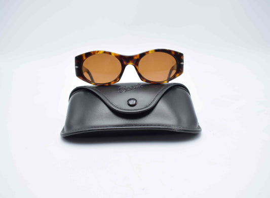 Persol tortoise sunglasses plus case
