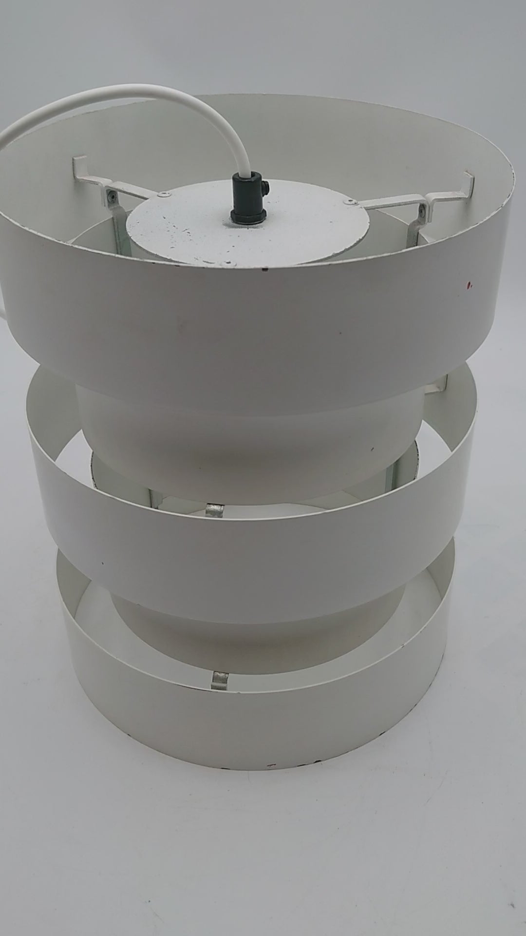 fog morup, scandinavian, ceiling light, pendant lamp, mid century modern, panton design, Denmark Danish, jo hammerborg, kitchen pendant, lyskaer lyfa, nelson eames, orange light, kalff