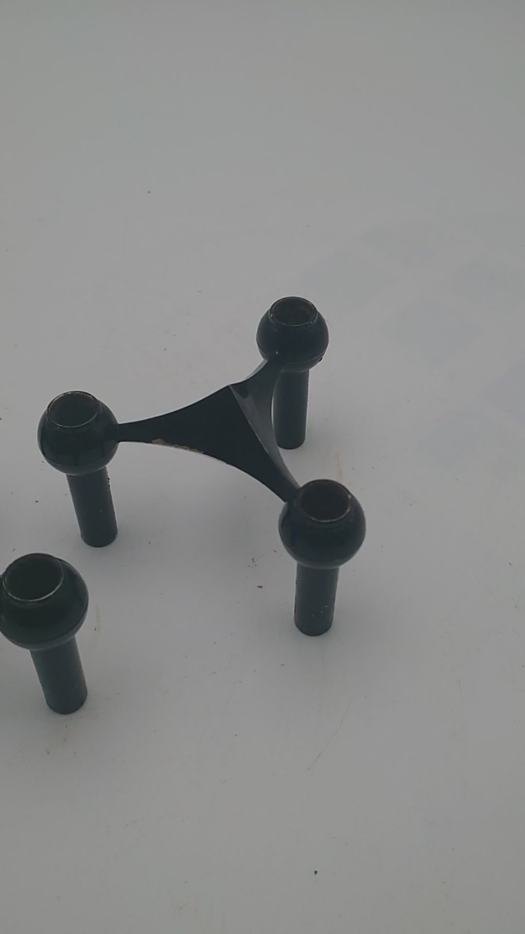 nagel candleholders, george nelson, mid century modern, west germany, stoffi nagel bmf, metal candle holders, eames panton era, chrome candle holder, flowerpower 1960s, industrial design, scandinavian design, danish design, swedish design