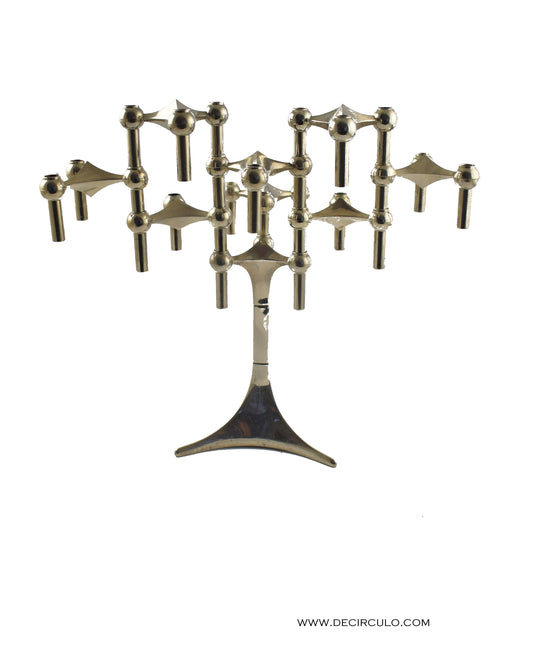 rare base Nagel Candle holders S22 designed by Ceasar Stoffi and Fritz Nagel and manufactured by BMF