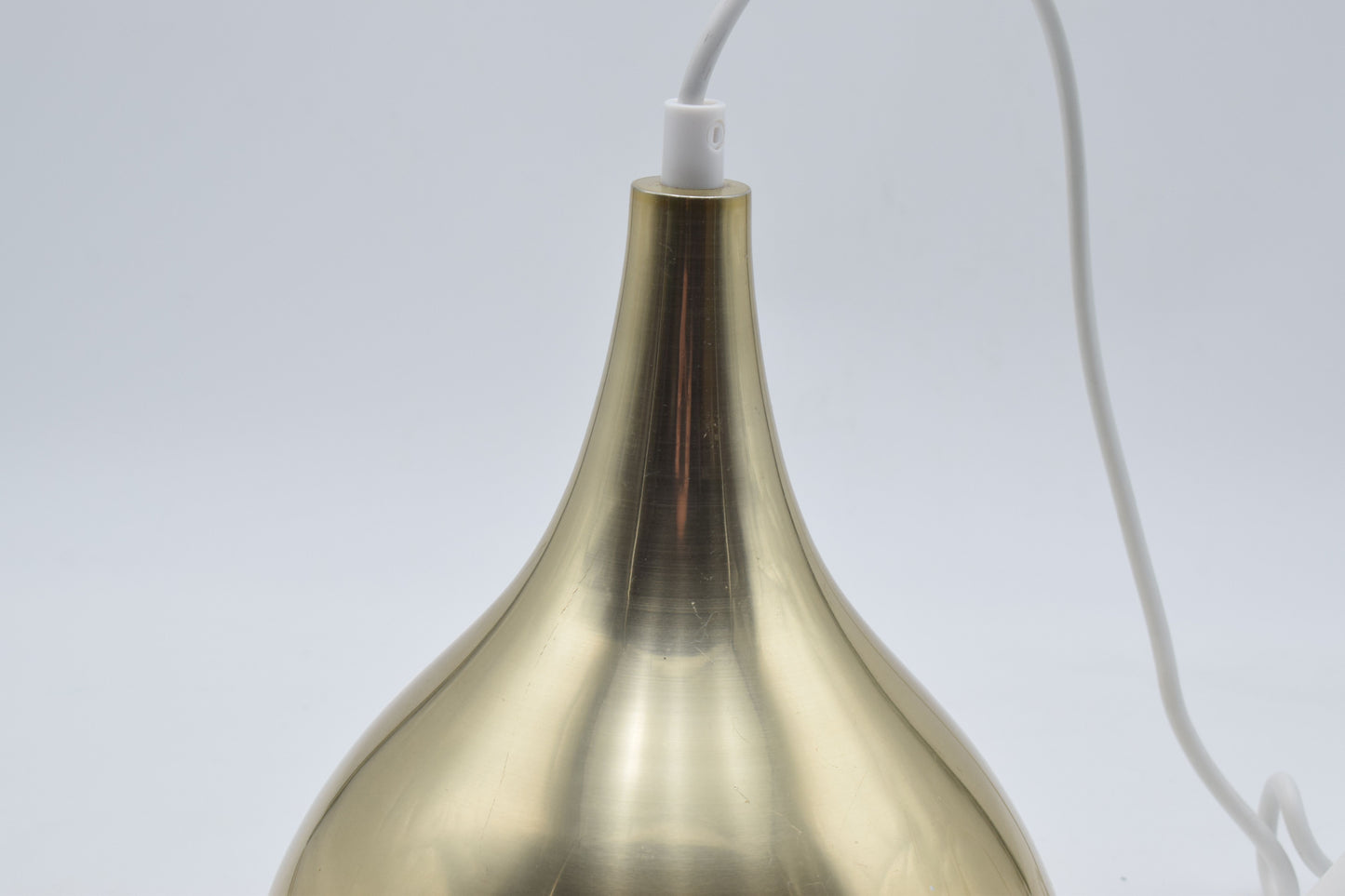 fog morup, pendant light, poulsen, ceiling light, walking closet, mid century, danish, messing lamp, brass lamp, hallway lamp, corridor lamp, silhuet fog morup, kitchen lamp