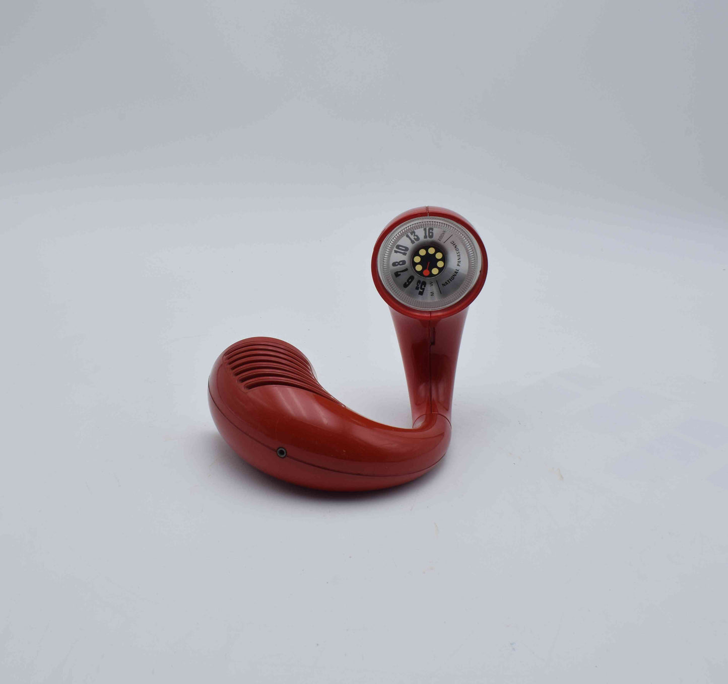 Toot-a-Loop panasonic Red plastic AM-transistor wrist-radio R-72