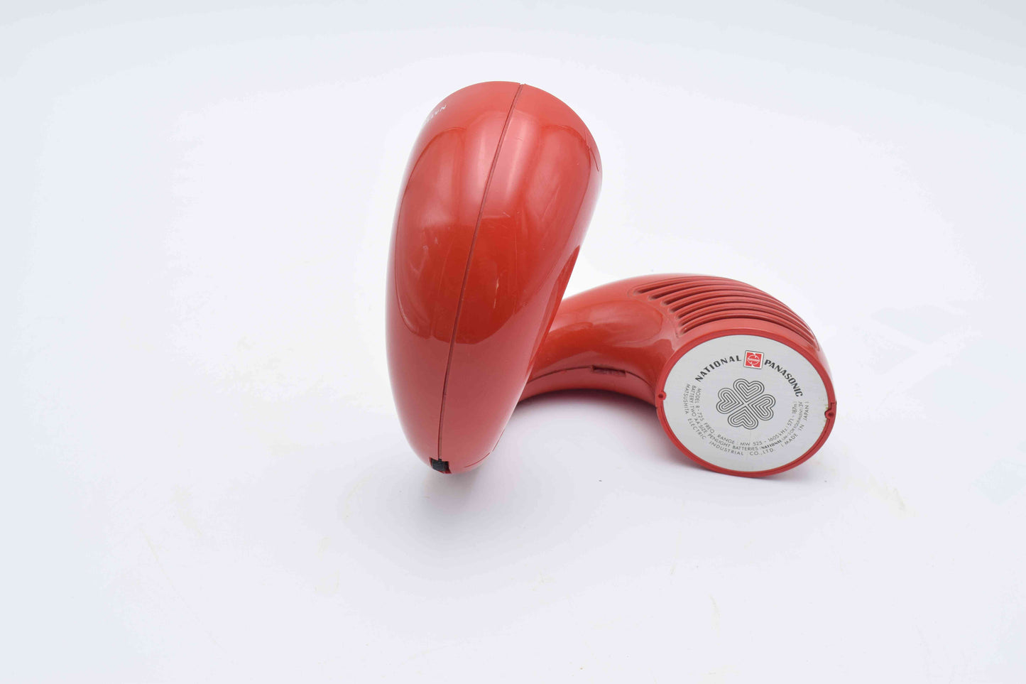 Toot-a-Loop panasonic Red plastic AM-transistor wrist-radio R-72