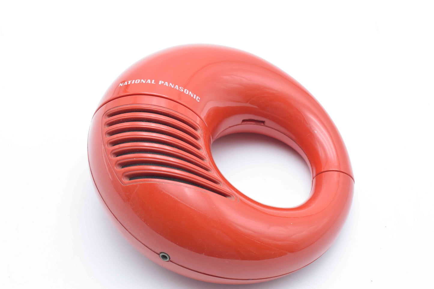 Toot-a-Loop panasonic Red plastic AM-transistor wrist-radio R-72