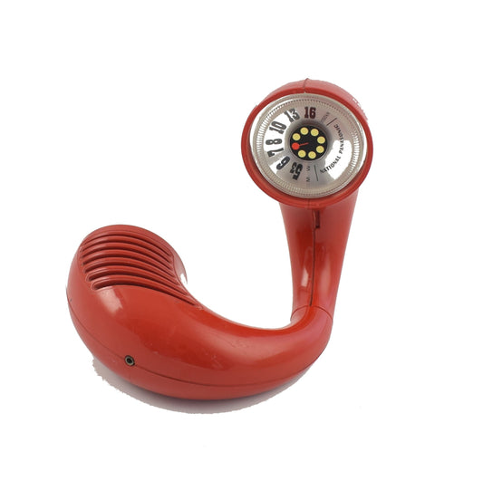 Red radio panasonic toot a loop red retro radio panapet japan radio design radio walkman mp3 player iphone verner panton era space age radio special gift collector item