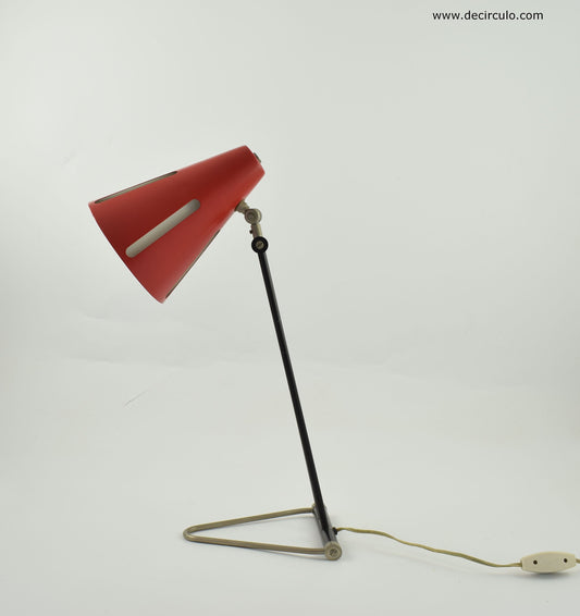 Hala zonneserie table lamp no.1, absolute great classic dutch design desklamp from hala