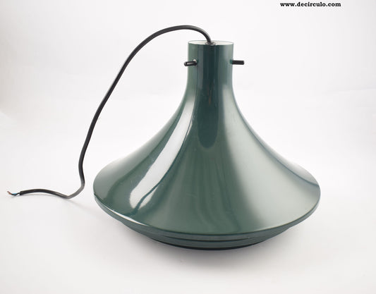 Lámpara colgante de hans agne jakobsson, preciosa lámpara colgante de diseño en aluminio