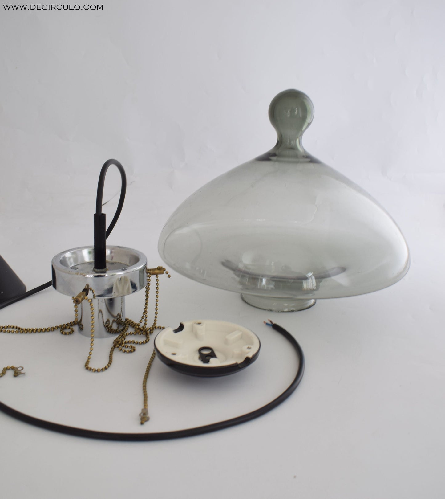 Lámpara colgante Raak High Chaparral, lámpara de diseño vintage holandés de los años 70