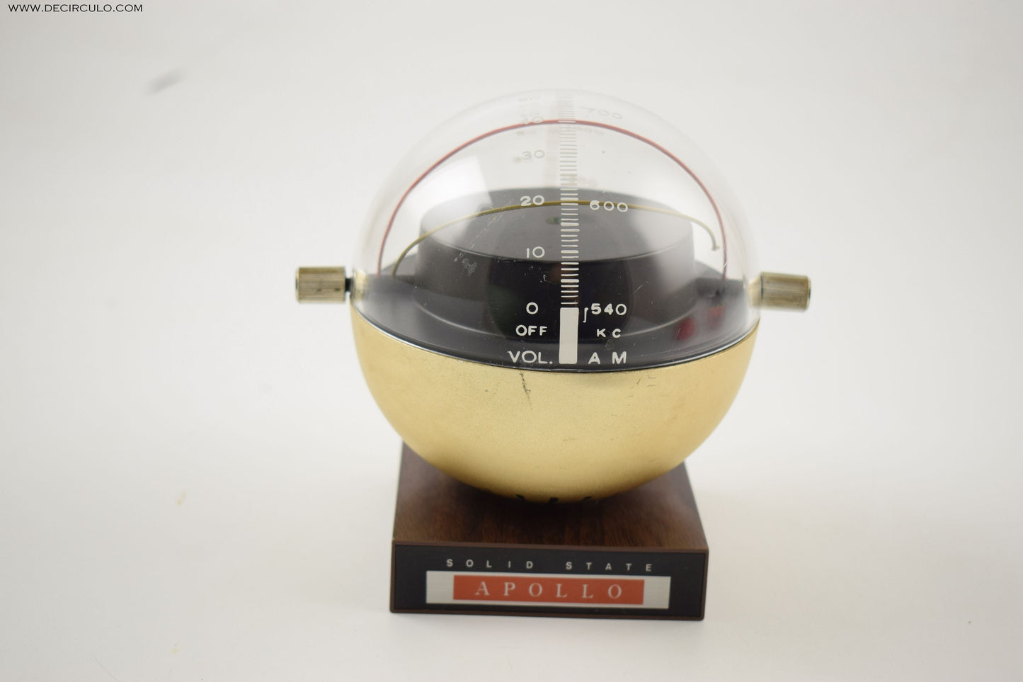 Estado sólido: radio de diseño de la era espacial Apolo Panasonic, Matsushita, National